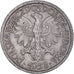 Coin, Poland, 2 Zlote, 1952, Warsaw, EF(40-45), Aluminum, KM:46