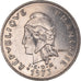 Coin, French Polynesia, 20 Francs, 1973, Paris, AU(55-58), Nickel, KM:9
