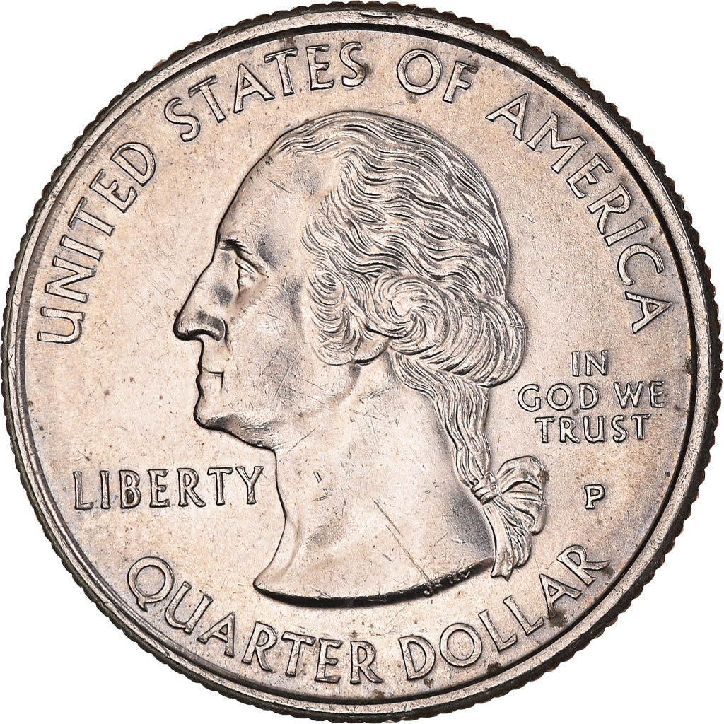 Coin, United States, Delaware, Quarter, 1999, U.S. Mint, Philadelphia