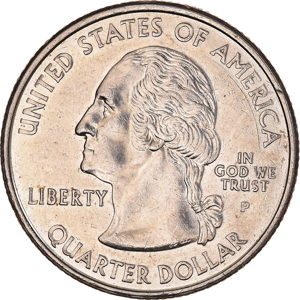 Munten, Verenigde Staten, New Hampshire, Quarter, 2000, U.S. Mint, Philadelphia