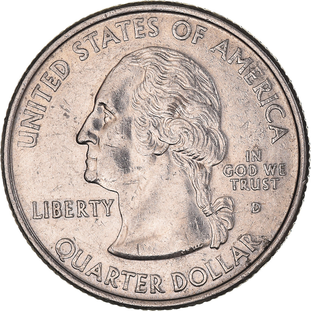Coin, United States, Massachusetts, Quarter, 2000, U.S. Mint, Denver, AU(55-58)