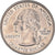 Moneta, USA, Virginia, Quarter, 2000, U.S. Mint, Denver, AU(55-58)