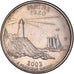 Moneta, USA, Maine, Quarter, 2003, U.S. Mint, Philadelphia, AU(55-58)