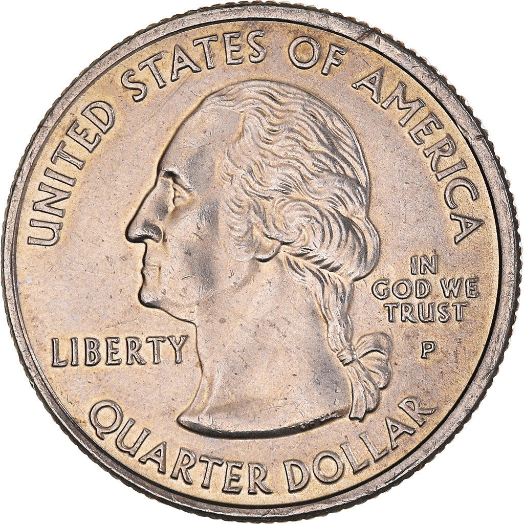 Moneta, USA, Washington, Quarter, 2007, U.S. Mint, Denver, AU(55-58)