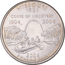 Monnaie, États-Unis, Missouri, Quarter, 2003, U.S. Mint, Philadelphie, SUP