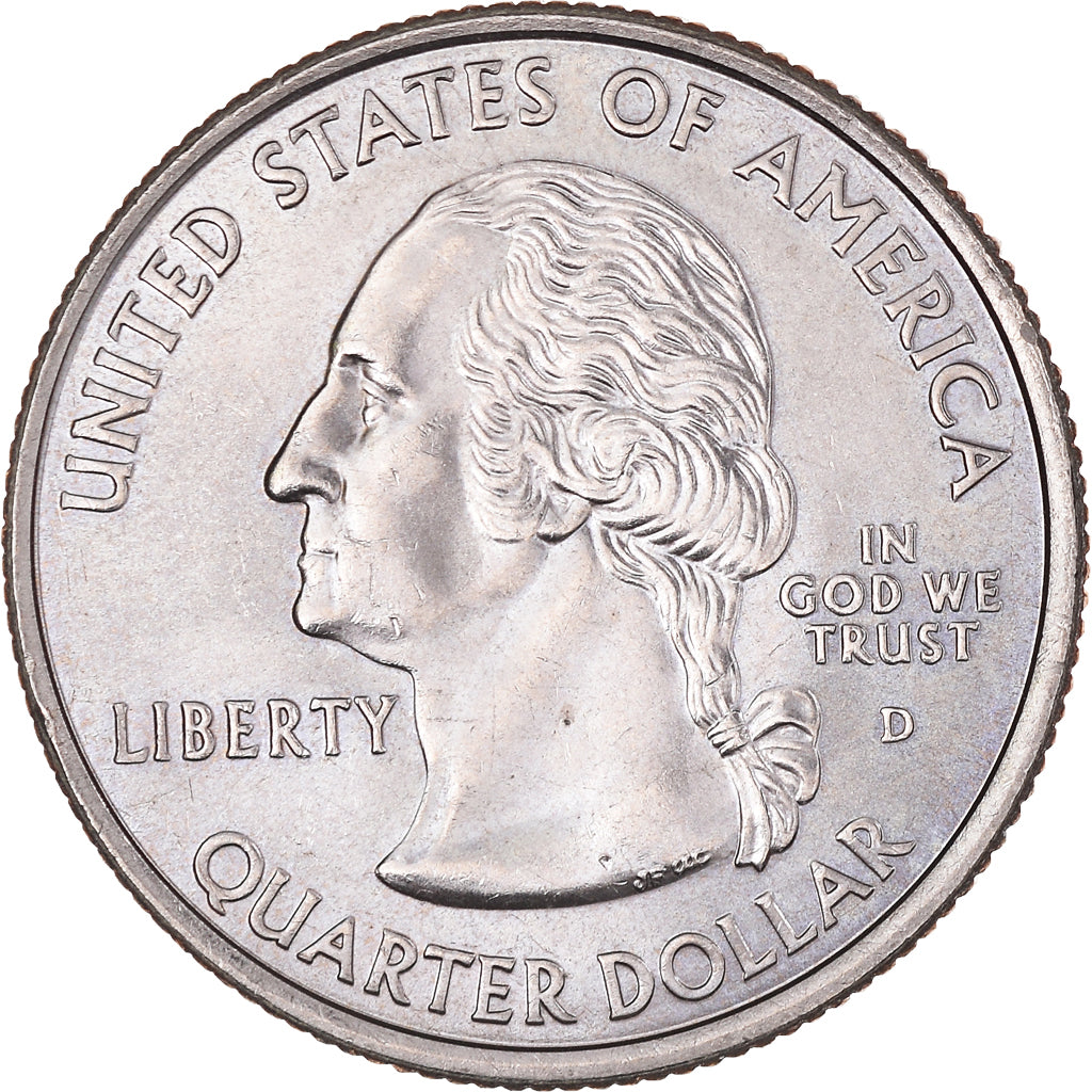Coin, United States, Alaska, Quarter, 2008, U.S. Mint, Denver, AU(55-58)
