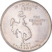 Coin, United States, Wyoming, Quarter, 2007, U.S. Mint, Denver, AU(55-58)