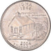 Moneta, Stati Uniti, Iowa, Quarter, 2004, U.S. Mint, Denver, SPL-, Rame