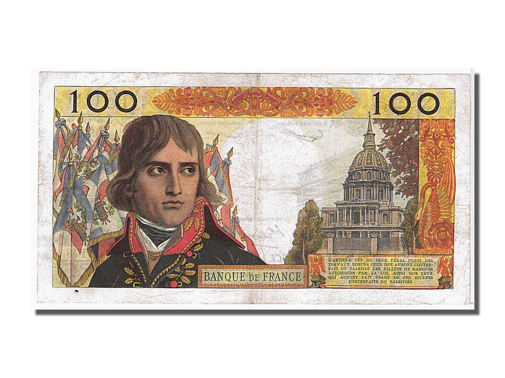 France, 100 Nouveaux Francs, 100 NF 1959-1964 ''Bonaparte'', 1962, KM #144a,...