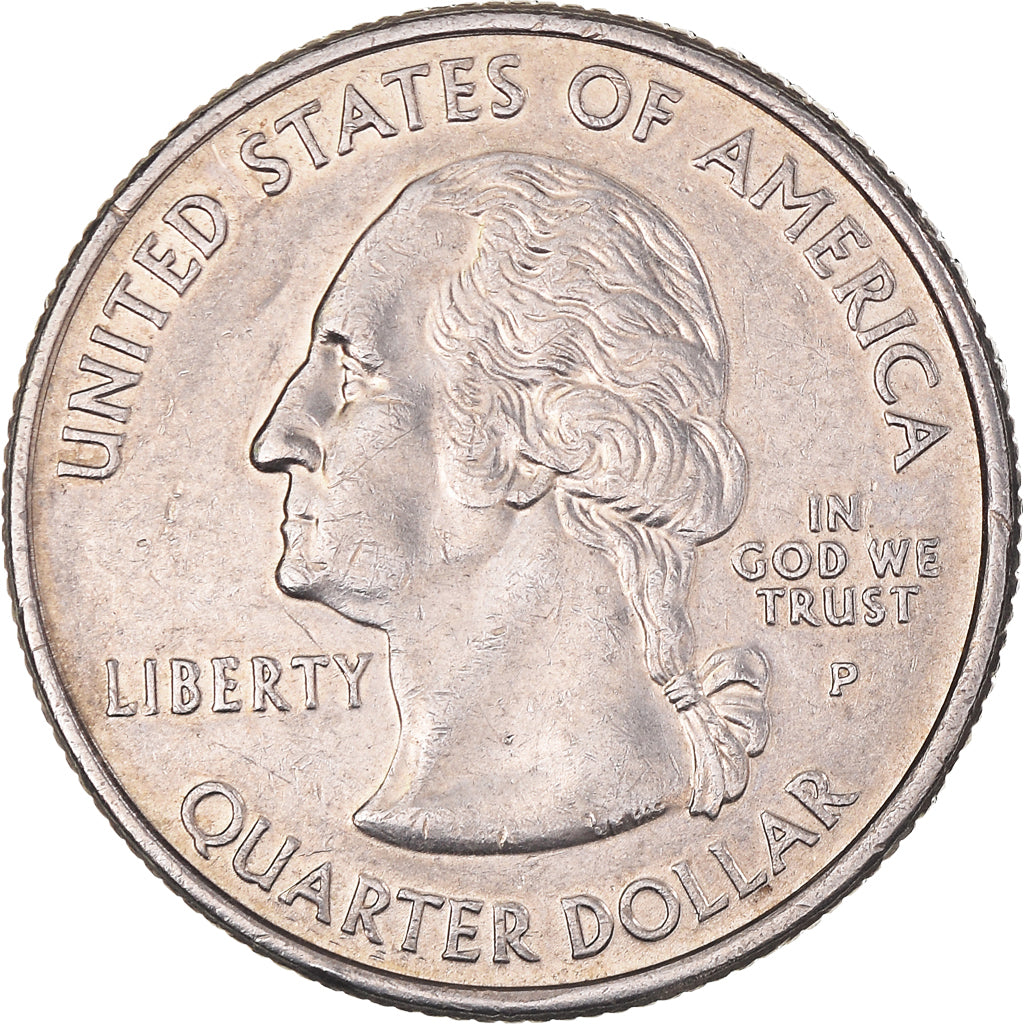Coin, United States, Michigan, Quarter, 2004, U.S. Mint, Philadelphia