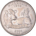 Moneta, USA, Wisconsin, Quarter, 2004, U.S. Mint, Philadelphia, AU(55-58)