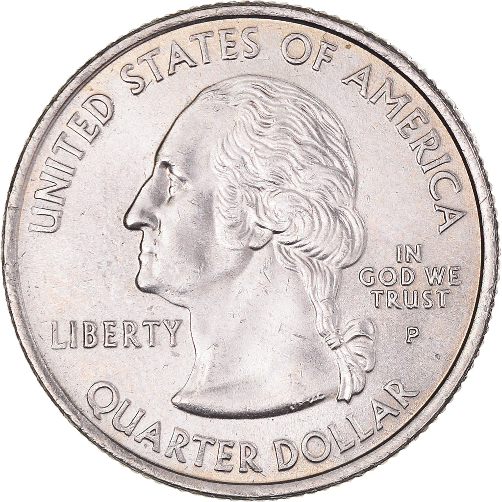 Moneta, Stati Uniti, Indiana, Quarter, 2002, U.S. Mint, Philadelphia, SPL-, Rame