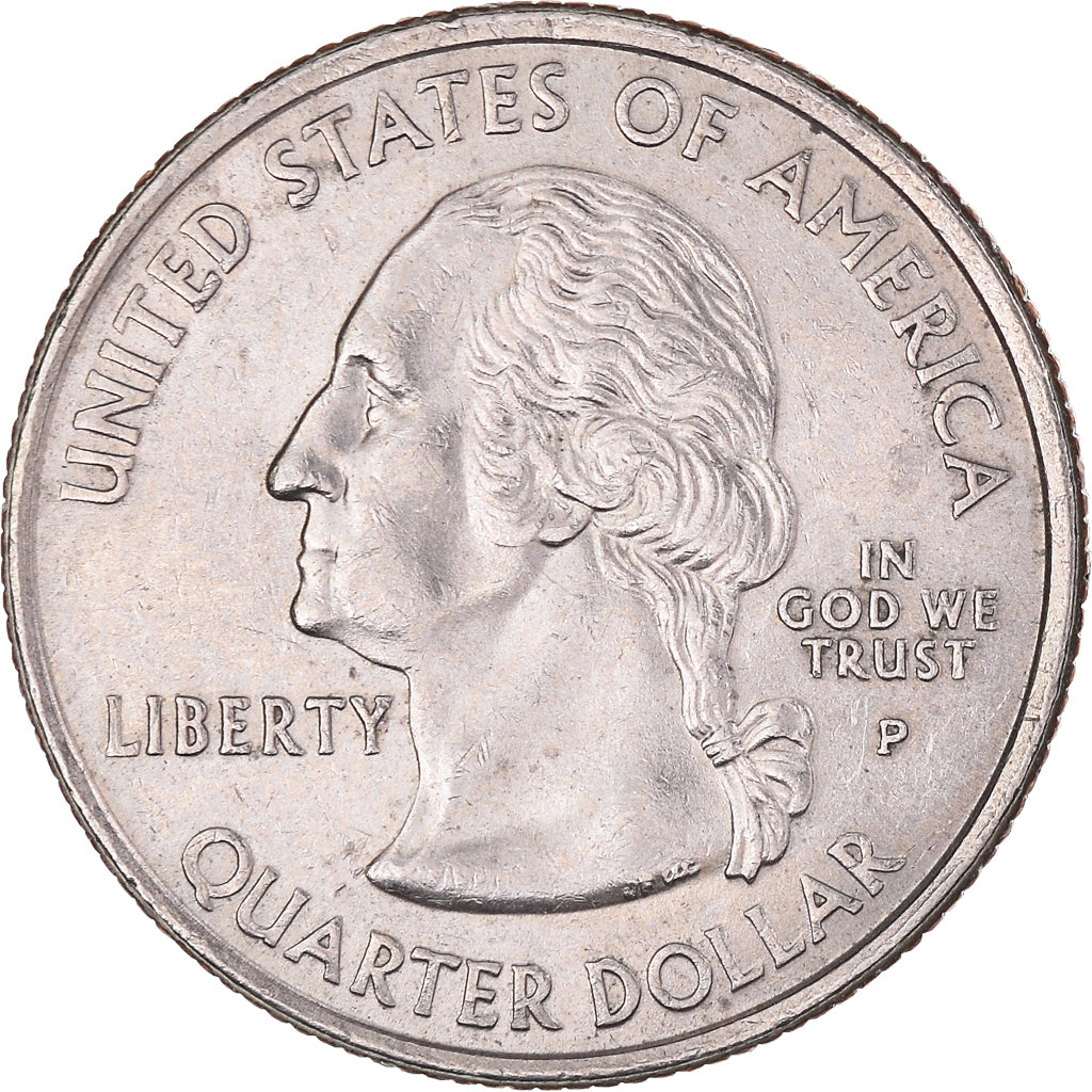 Moneda, Estados Unidos, Tennessee, Quarter, 2002, U.S. Mint, Philadelphia, EBC