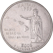 Monnaie, États-Unis, Hawaii, Quarter, 2008, U.S. Mint, Denver, SUP, Cupronickel