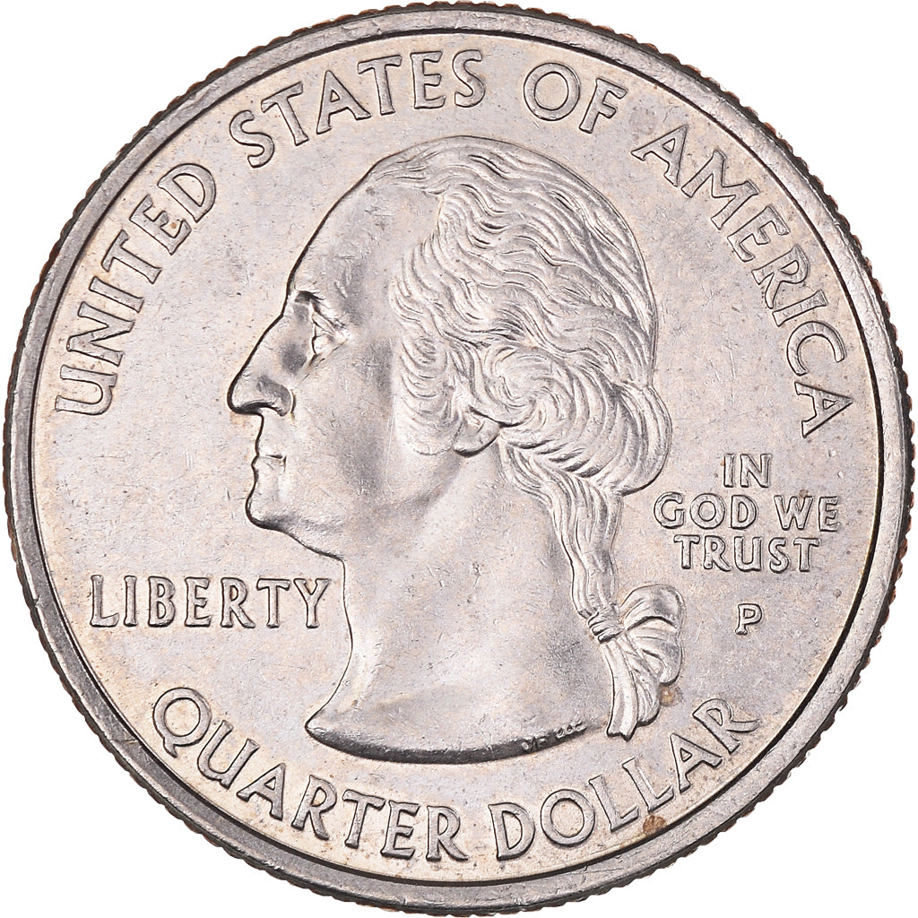 Moneta, USA, Arizona, Quarter, 2008, U.S. Mint, Philadelphia, AU(55-58)