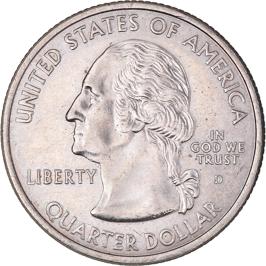 Moneta, Stati Uniti, Rhode Island, Quarter, 2001, U.S. Mint, Denver, SPL-, Rame