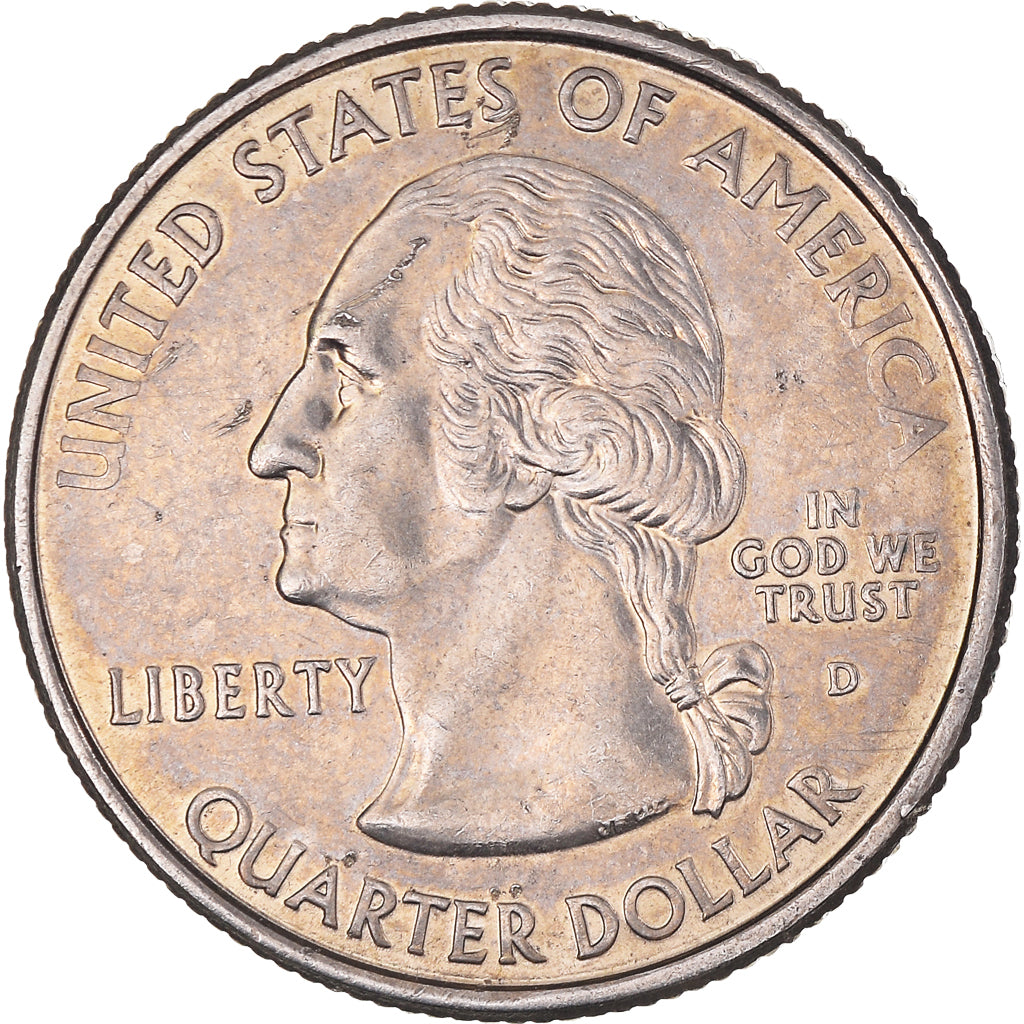 Moneta, Stati Uniti, Utah, Quarter, 2007, U.S. Mint, Denver, SPL-, Rame