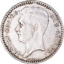 Coin, Belgium, Albert I, 20 Francs, 20 Frank, 1934, EF(40-45), Silver, KM:104.1