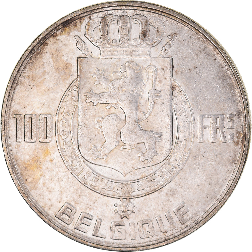 Monnaie, Belgique, Régence Prince Charles, 100 Francs, 100 Frank, 1948, TTB+