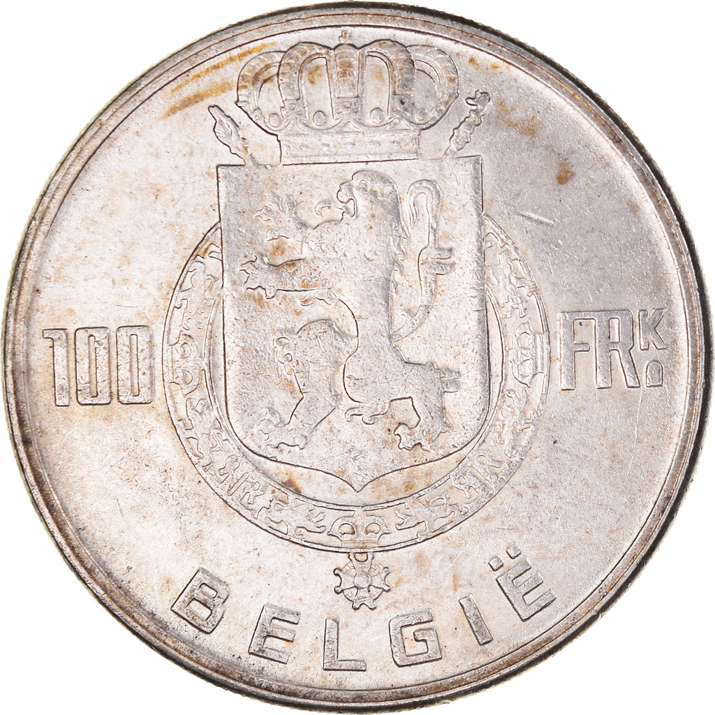 Monnaie, Belgique, Régence Prince Charles, 100 Francs, 100 Frank, 1949, TTB+