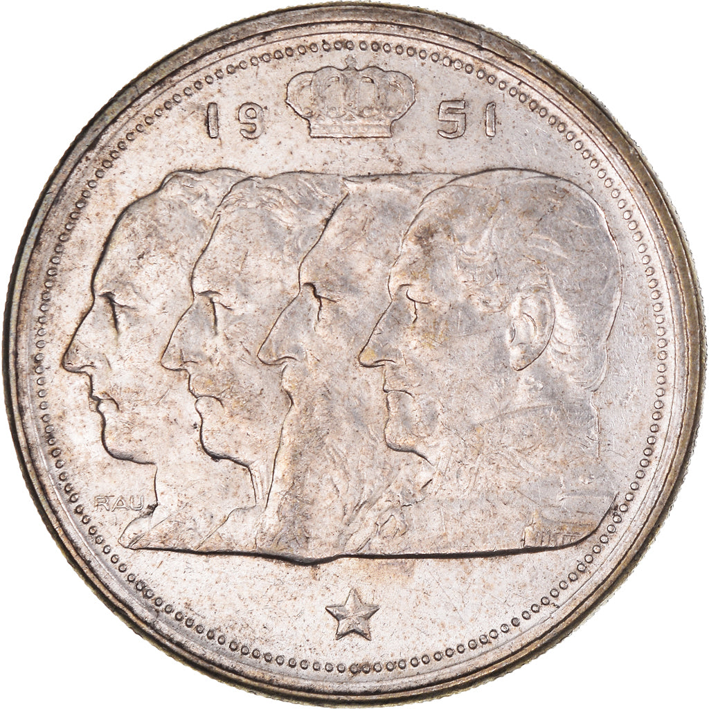 Monnaie, Belgique, Régence Prince Charles, 100 Francs, 100 Frank, 1951, TTB+