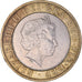 Coin, Great Britain, Elizabeth II, 2 Pounds, 1998, EF(40-45), Bi-Metallic
