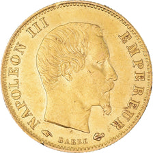 Monnaie, France, Napoléon III, 5 Francs, 1860, Paris, TTB, Or, Gadoury:1001