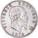 Monnaie, Italie, Vittorio Emanuele II, 5 Lire, 1870, Milan, TTB, Argent, KM:8.3