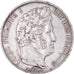 Munten, Frankrijk, Louis-Philippe, 5 Francs, 1847, Strasbourg, ZF, Zilver