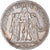 Moneda, Francia, Hercule, 5 Francs, 1849, Paris, BC+, Plata, KM:756.1