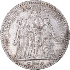 Monnaie, France, Hercule, 5 Francs, 1877, Paris, TTB, Argent, Gadoury:745a