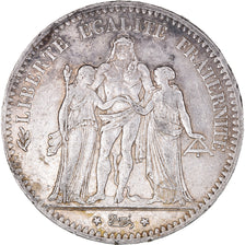 Coin, France, Hercule, 5 Francs, 1876, Paris, EF(40-45), Silver, KM:820.1