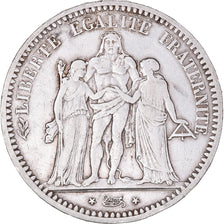 Monnaie, France, Hercule, 5 Francs, 1848, Paris, TTB, Argent, Gadoury:683