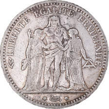 Monnaie, France, Hercule, 5 Francs, 1874, Paris, TTB, Argent, Gadoury:745a