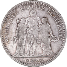 Coin, France, Hercule, 5 Francs, 1873, Paris, VF(30-35), Silver, KM:820.1