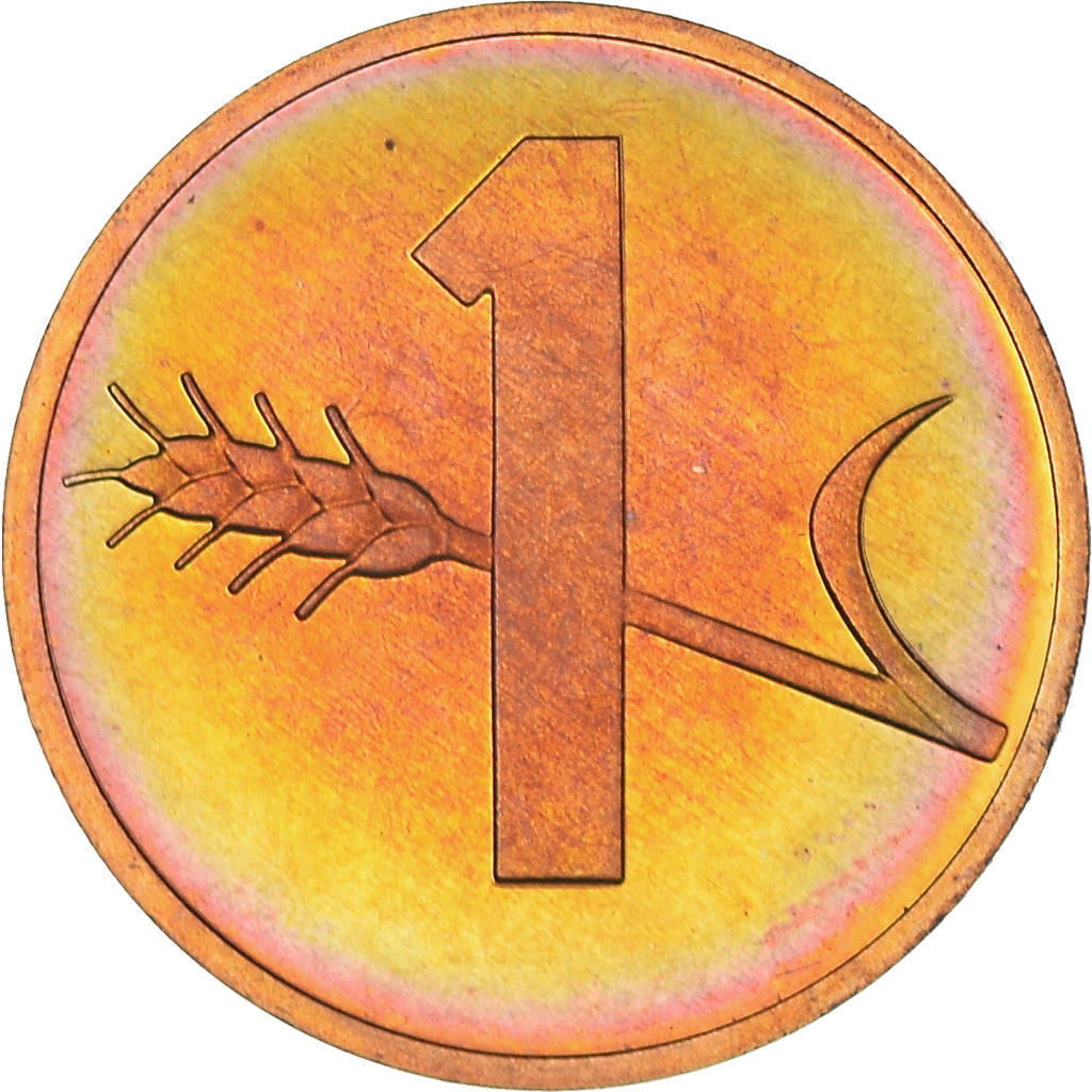 Coin, Switzerland, Rappen, 1979, Bern, Proof, MS(60-62), Bronze, KM:46