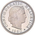 Coin, Switzerland, 20 Rappen, 1980, Bern, Proof, MS(60-62), Copper-nickel
