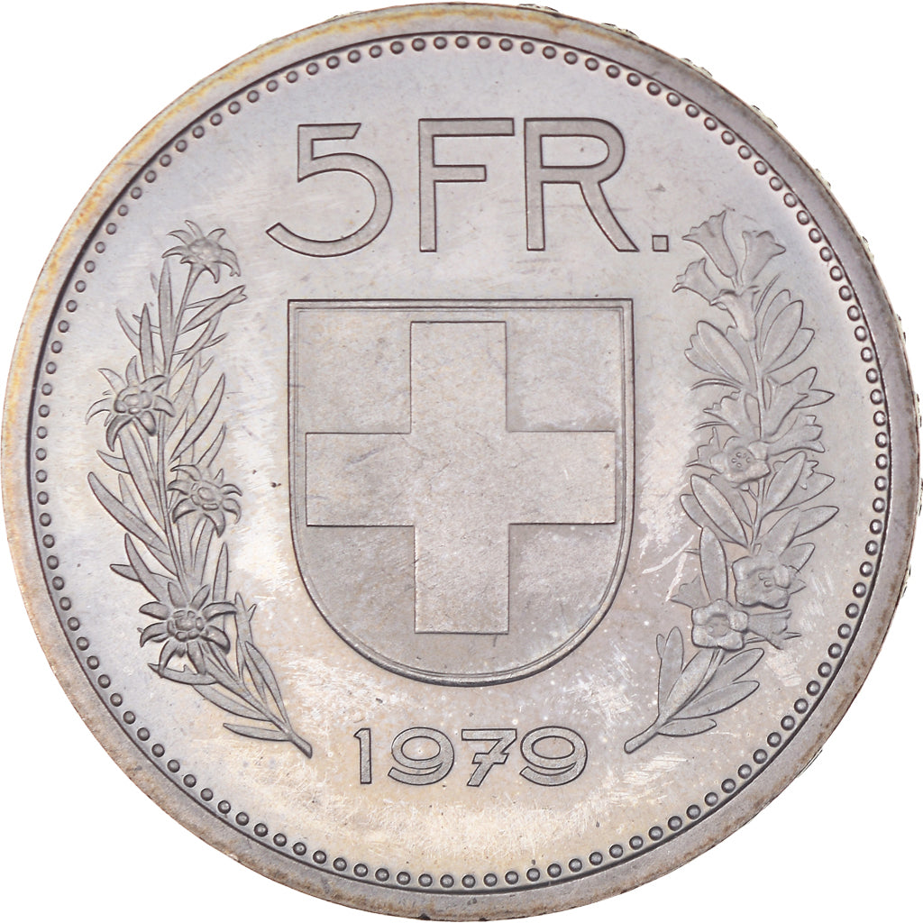 Monnaie, Suisse, 5 Francs, 1979, Bern, Proof, SUP+, Cupro-nickel, KM:40a.1