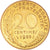 Moneta, Francja, Marianne, 20 Centimes, 1980, Paris, MS(60-62), Aluminium-Brąz