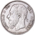 Coin, Belgium, Leopold II, 5 Francs, 5 Frank, 1871, EF(40-45), Silver, KM:24