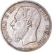 Münze, Belgien, Leopold II, 5 Francs, 5 Frank, 1876, SS, Silber, KM:24