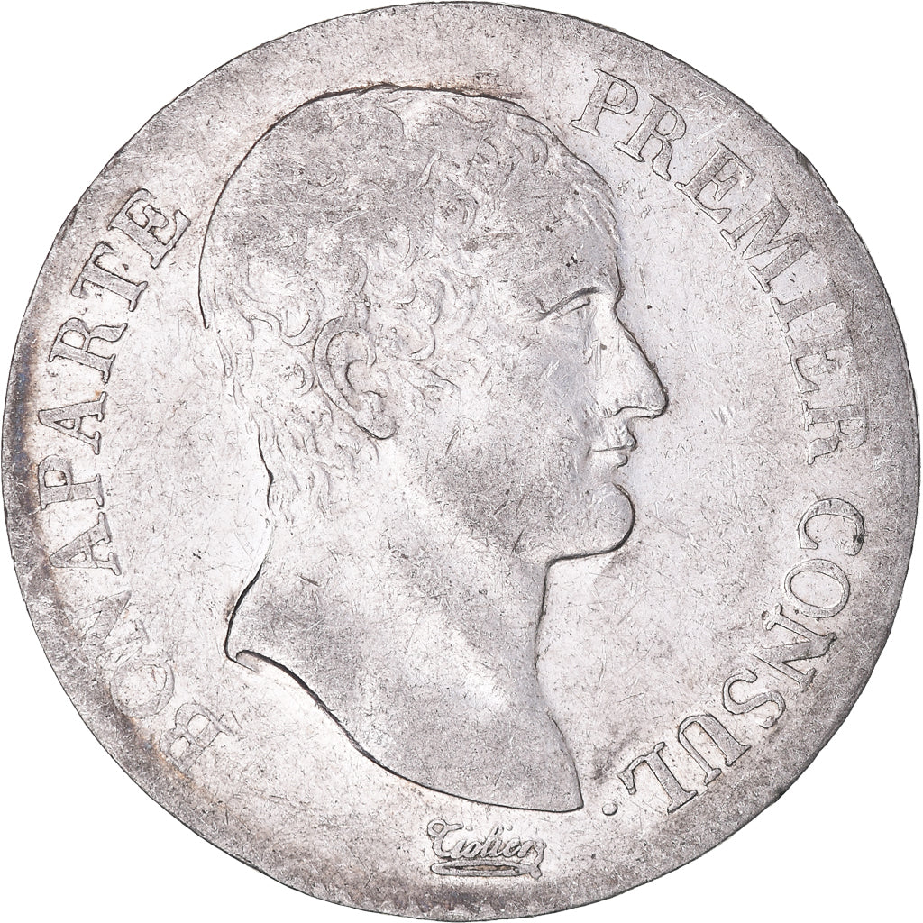 Coin, France, 5 Francs, An 11 (1803), Paris, EF(40-45), Silver, KM:650.1