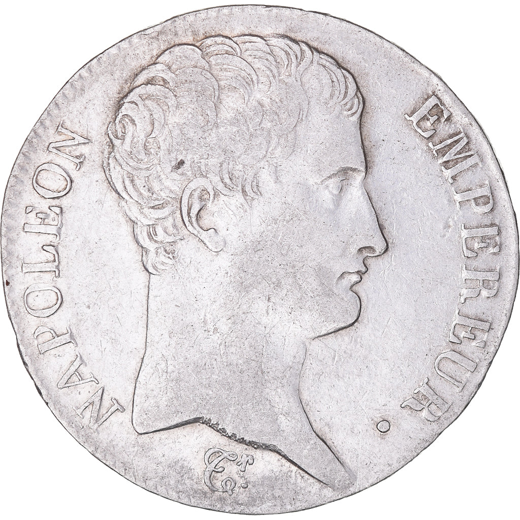 Moneda, Francia, Napoléon I, 5 Francs, An 13 (1805), Toulouse, MBC, Plata