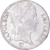 Moneta, Francia, Napoléon I, 5 Francs, 1814, Paris, BB, Argento, KM:694.1