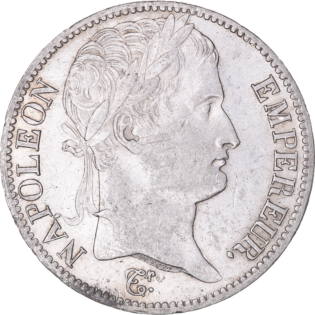 Moneda, Francia, Napoléon I, 5 Francs, 1812, Lille, MBC+, Plata, KM:694.16