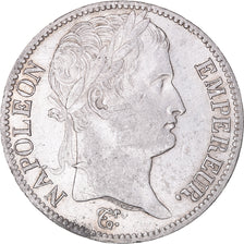Moeda, França, Napoléon I, 5 Francs, 1812, Lille, AU(50-53), Prata, KM:694.16