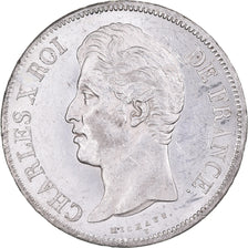 Moneta, Francja, Charles X, 5 Francs, 1828, Paris, Rare in this quality
