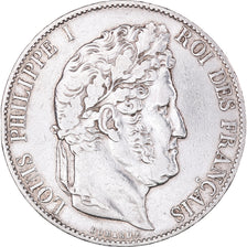 Coin, France, Louis-Philippe, 5 Francs, 1848, Paris, EF(40-45), Silver