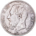 Moneta, Belgio, Leopold II, 5 Francs, 5 Frank, 1869, MB+, Argento, KM:24