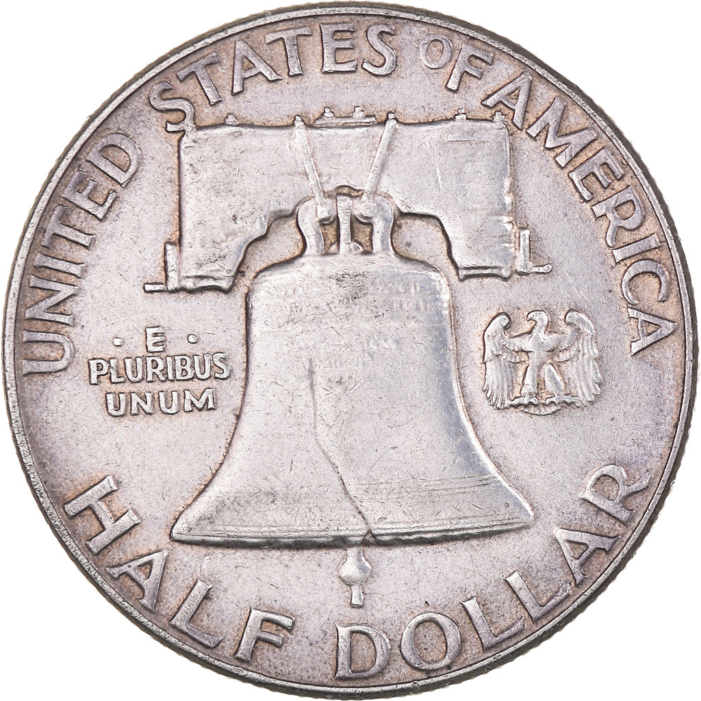 Coin, United States, Franklin, Half Dollar, 1952, Philadelphia, EF(40-45)